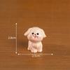 Garden Ornament Puppy Figurine Miniature Micro Landscaping Cute Dog Sculpture  Home Decor