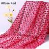 Encrypted Sequin Tulle Fabric DIY Sewing Material Paillette Fabric Sequins Backdrop Fabric
