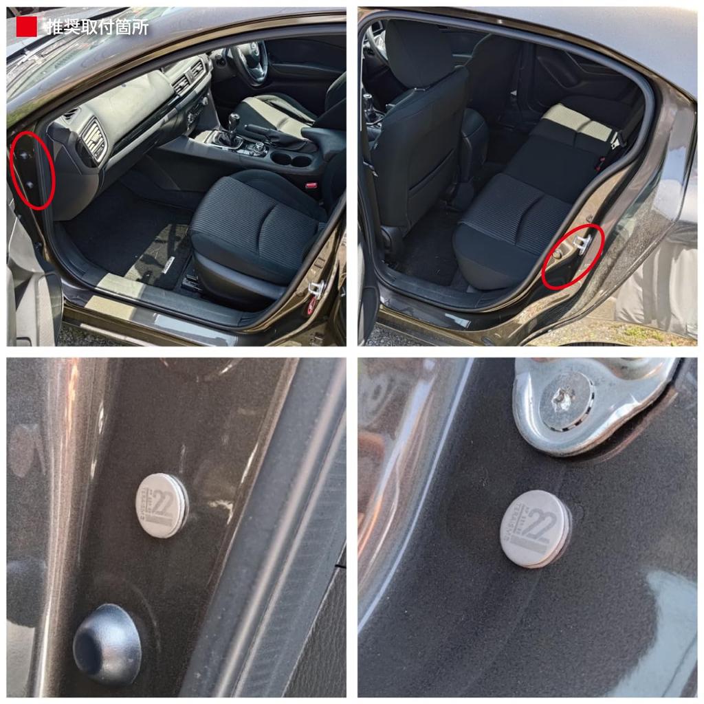 [TERAISM PF-22 PF-22 Pillar Force Chips] Unleash Unknown Potentials! Your Car Is Awakening! Increase