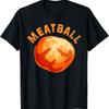 Meatball Graphic Costume Italian Chef Foodie Protein Lover T-Shirt