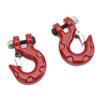 2PCS RC Tow Hook RC Simulation Climbing Car Zinc Alloy Tow Hook for 1:10 Axial SCX10 for Traxxas D90 for Redcat