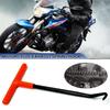 Motorcycle Exhaust Spring Hook T Shaped Handle Exhaust Pipe Spring Wrench Puller Installer Hook Tool for Motorcycle Exhaust Pipe