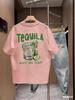 2026 Summer Bestseller Unisexs T Shirt Friendly Breathable Fabric Agave Pattern Print Versatile Item Suitable Daily Commuting