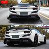 Ferrari F8 PK Style Carbon Fiber Rear Wing Body Kit