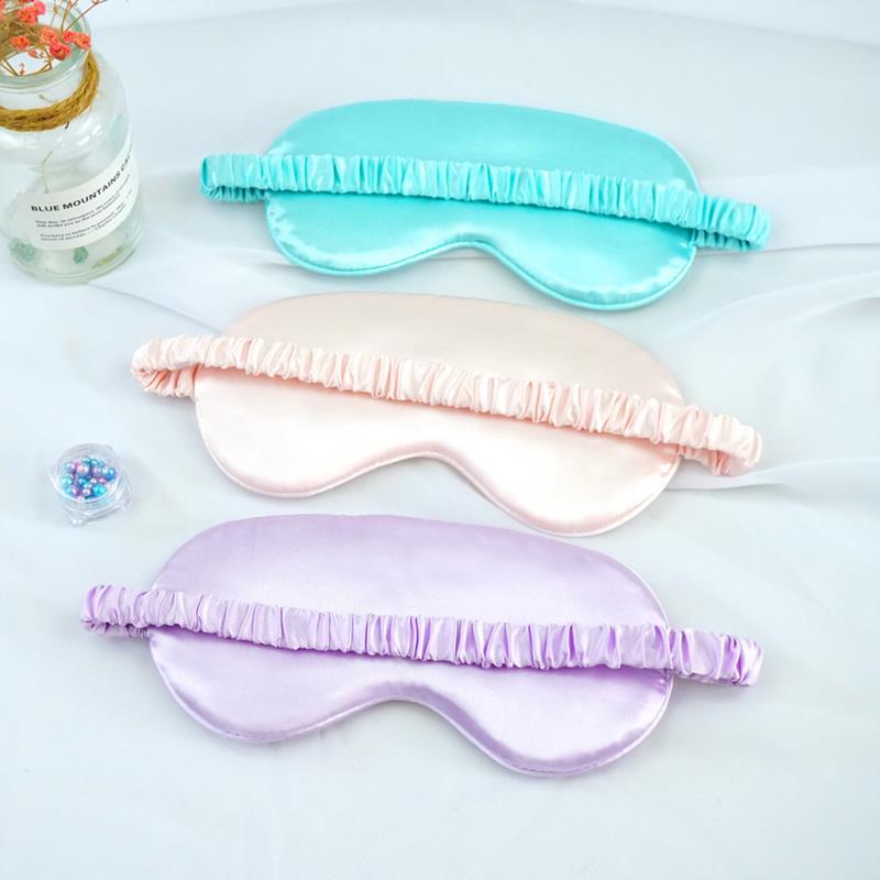 

1Pc Eyeshade Sleeping Eye Mask Cover Eyepatch Solid Rest Relax Eye Shade
