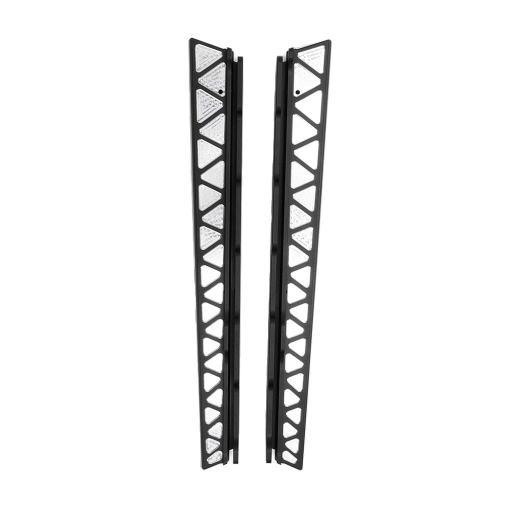 RC Car Rock Sliders High Simulation Aluminium Alloy Professional Metal Side Pedal Step for Axial SCX6 1 6 Jeep 10.4in