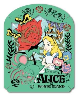 Disney Alice im Wunderland Glitzernder Nachmittag Papiertheater