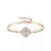 Heart-Infinite Rhinestone Bracelet - European & American Style