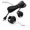 2/4/6/8 Probes LED Parking Sensor System Backlight Parktronic Monitor Display Kit Backup Detector Assistant