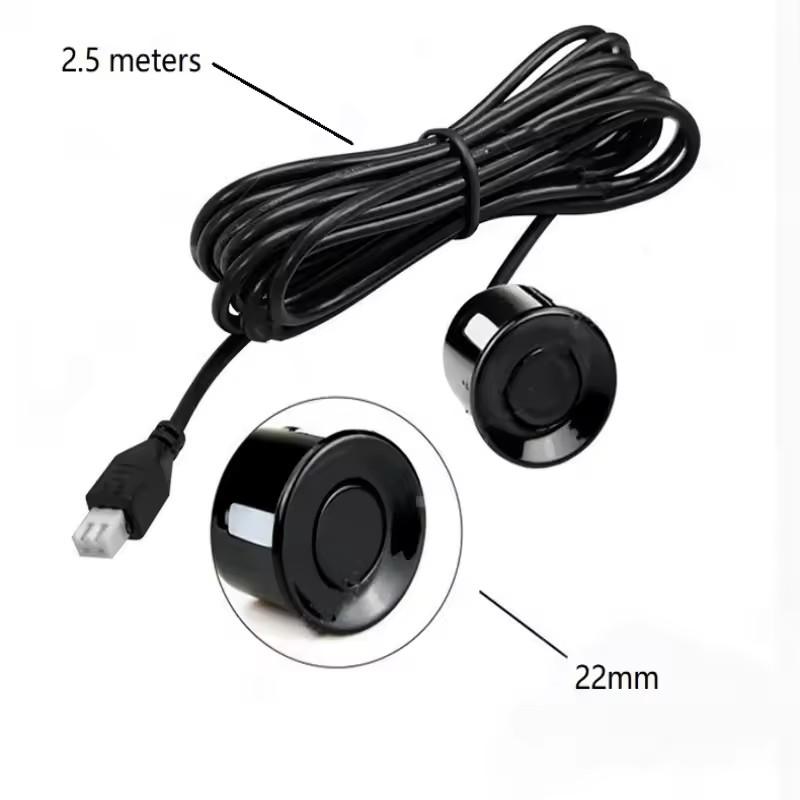 2/4/6/8 Probes LED Parking Sensor System Backlight Parktronic Monitor Display Kit Backup Detector Assistant