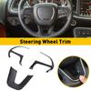 For Dodge Charger Challenger Durango 2015 2016 2017 2018   2022 Jeep Car Steering Wheel Frame Trim Cover