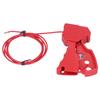 Cable Lockout High Temperature Resistance Corrosion Resistant Nylon Adjustable Safety Cable Lock