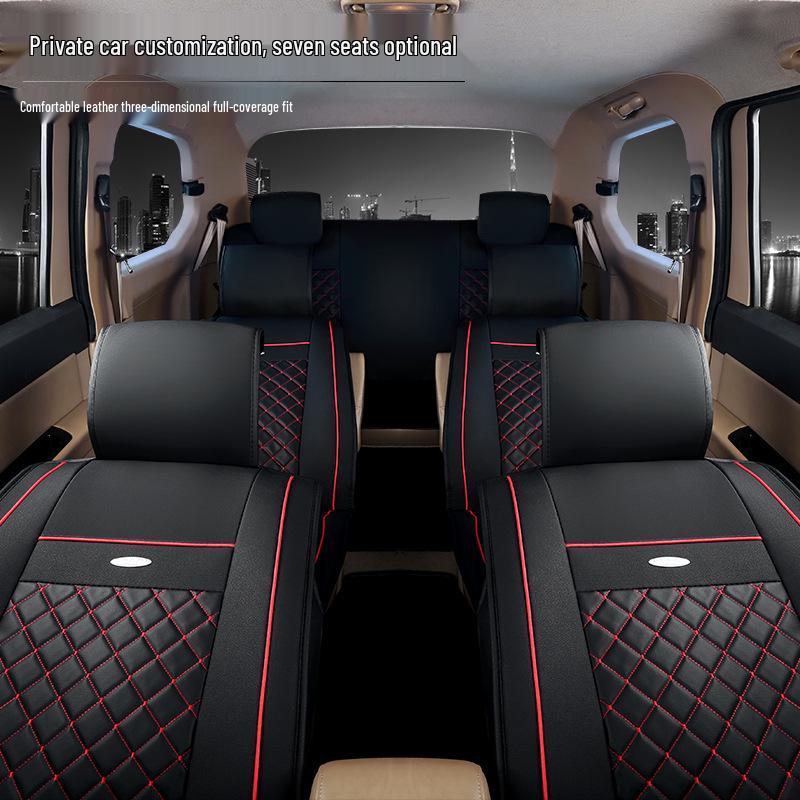 Diamond-Shaped Split Full-Surround Car Seat Cushion for All Seasons