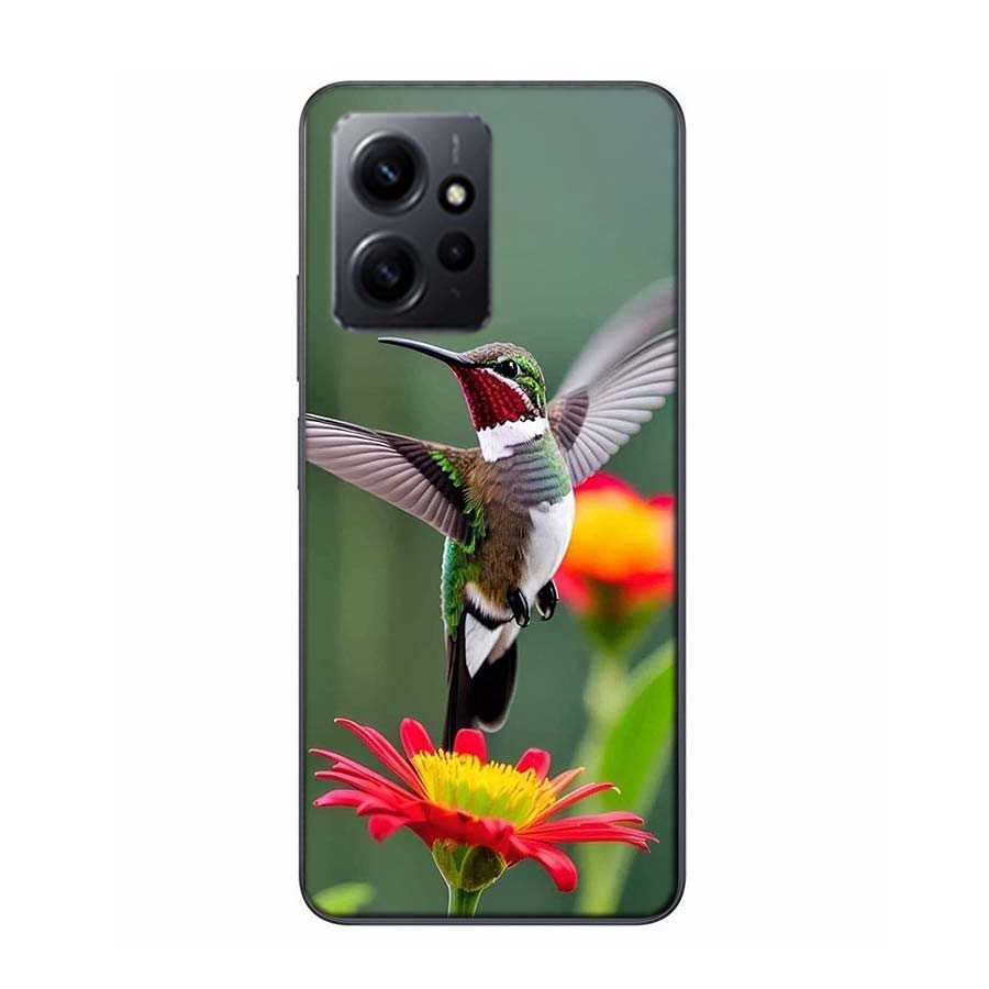 Hummingbird Phone Case For Redmi Note 14 15 Pro 5G 13 12 Pro Plus 11 11T 11E 11S 10 Pro 10S 9 9S Cover Cell Clear TPU Capa Compa