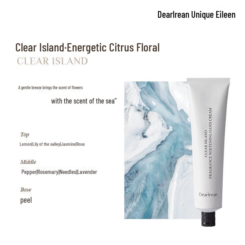 Dear lrean Clear Island Scented Whitening Hand Cream