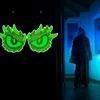 Fluorescent Halloween Ornament Double-Sided Fluorescent Eyes Halloween Trickery Night Giant Eyes Horror Decoration