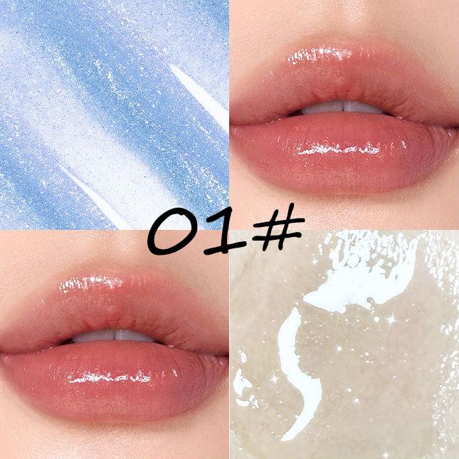 

Яркий блеск для губ Tipsy, блестящая глазурь для губ Beep Lip Fine Twinkle, прозрачная глазурь для губ, простой макияж для школьницы