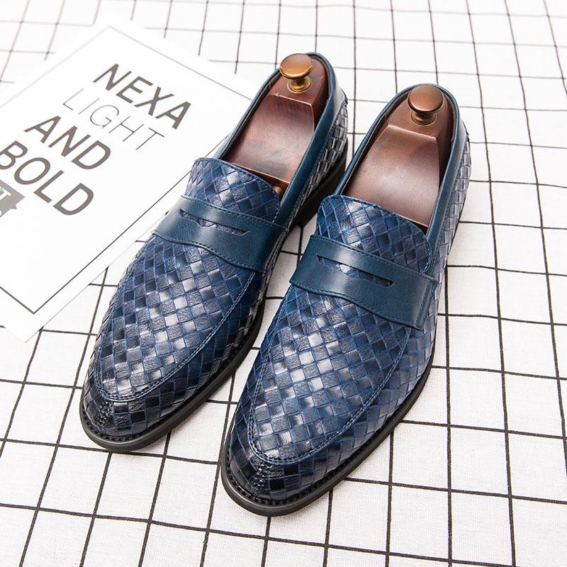 Scarpe Formale Uomo Scarpe da Lavoro in Pelle Scarpe Eleganti da Ufficio Uomo Scarpa da Lavoro di Alta Qualità Mocassini Lusso Festa Matrimonio Oxford