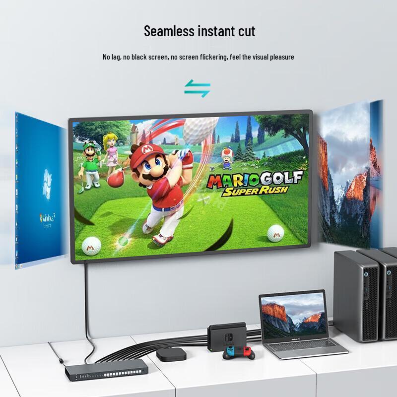 MT-viki 8-Port 4K HDMI Seamless Switcher