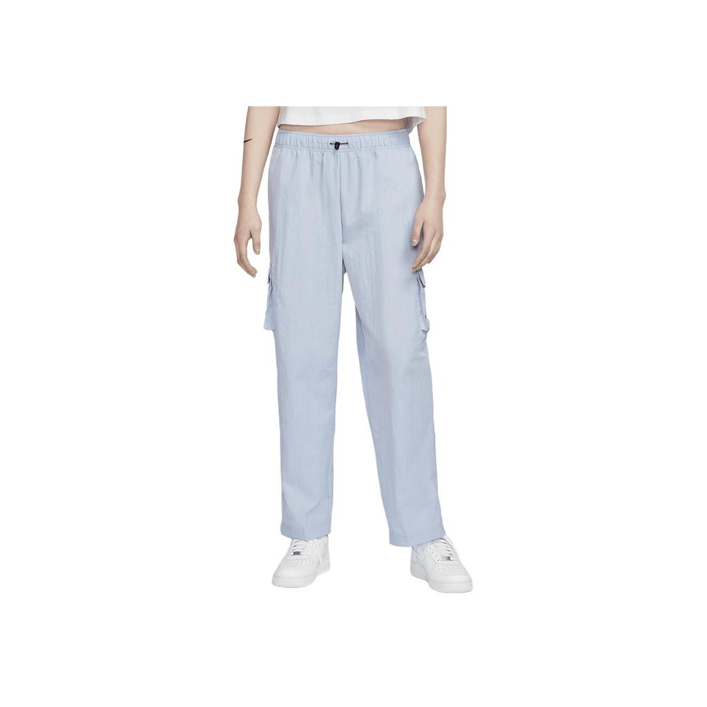 New Nike Sportswear Essentials Series Casual Pants Women's Sky Blue DO7210-441