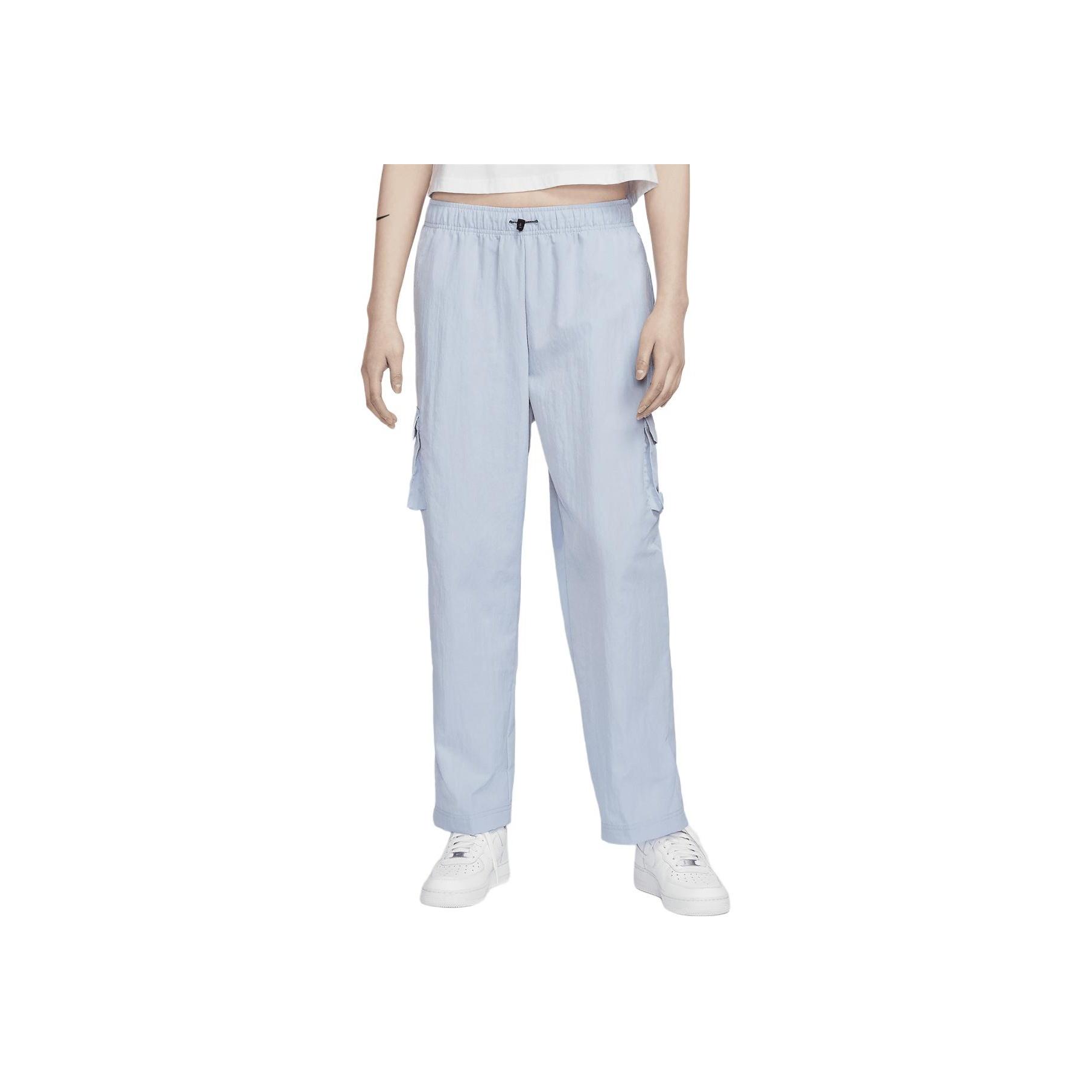 

New Nike Sportswear Essentials Series Casual Pants Women s Sky Blue DO7210-441 165/70A/L