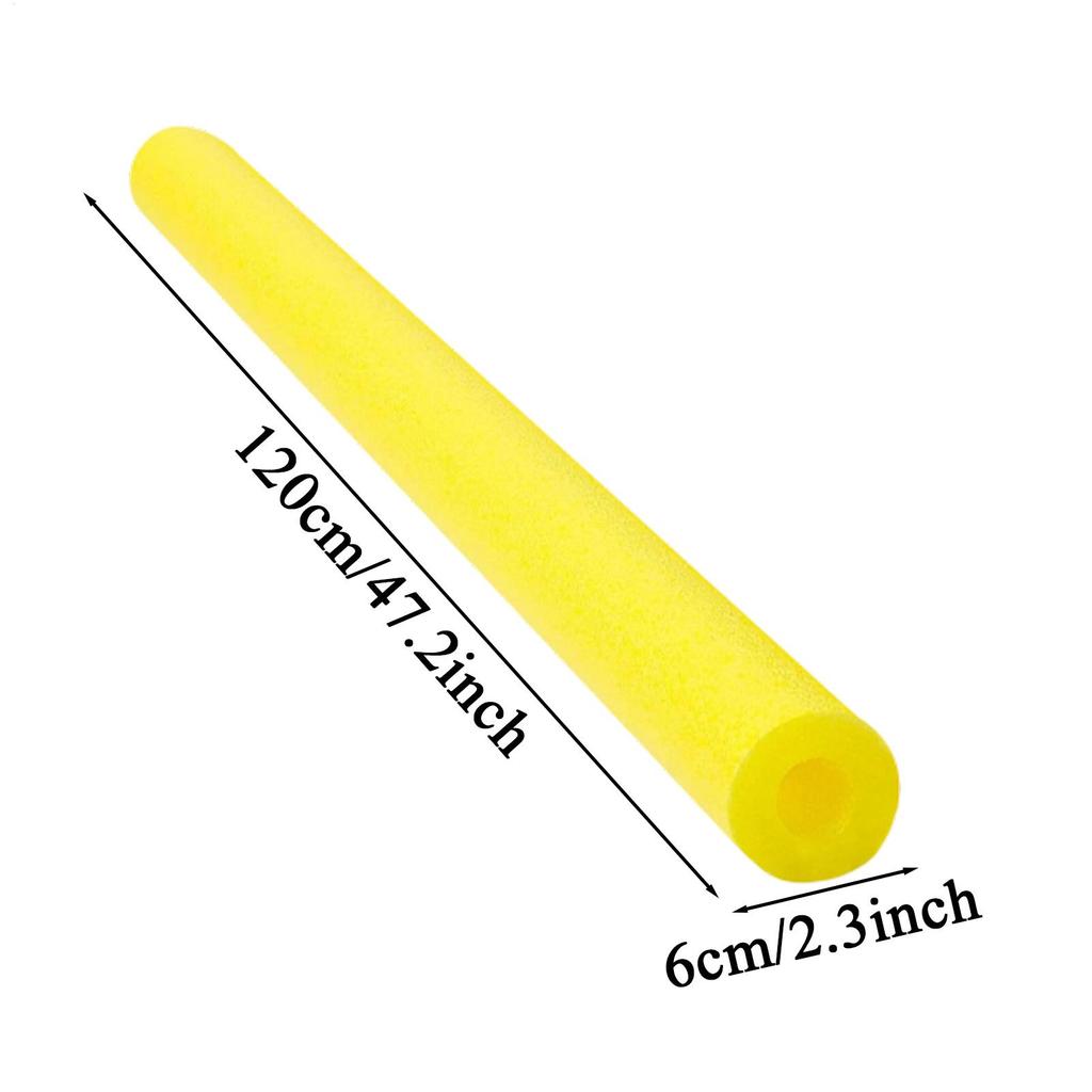 Noodles Piscina Schiuma Noodles Acqua per Piscina 1,2m Lungo Cavo Morbido Cavo Galleggiante per Spiaggia Fiume Rilassamento Gioco d'Acqua Cortile