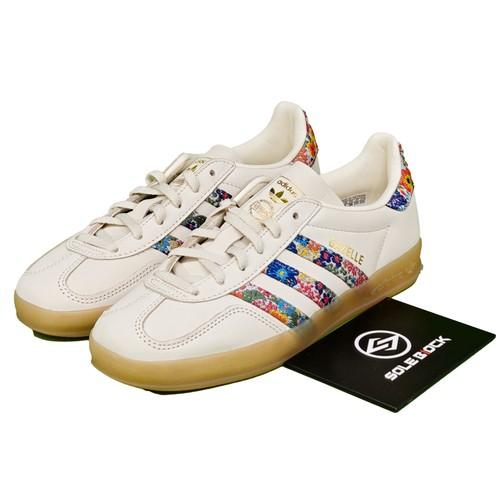 

Liberty London x adidas Gazelle Indoor Floral Embroidery Off White JH7370 Women EU 36 слонова кістка