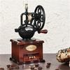 Hand Crank Coffee Grinders Music Box,Mechanism Wind Up Musical Box Wedding Gift Table Ornament Office Home Decorations