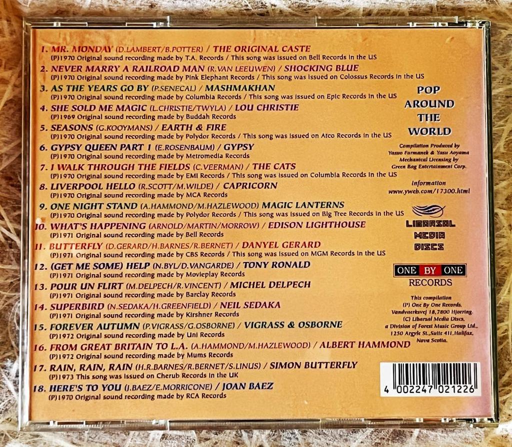 [USED] POP AROUND THE WORLD 1969-1973 (Various Artists)
