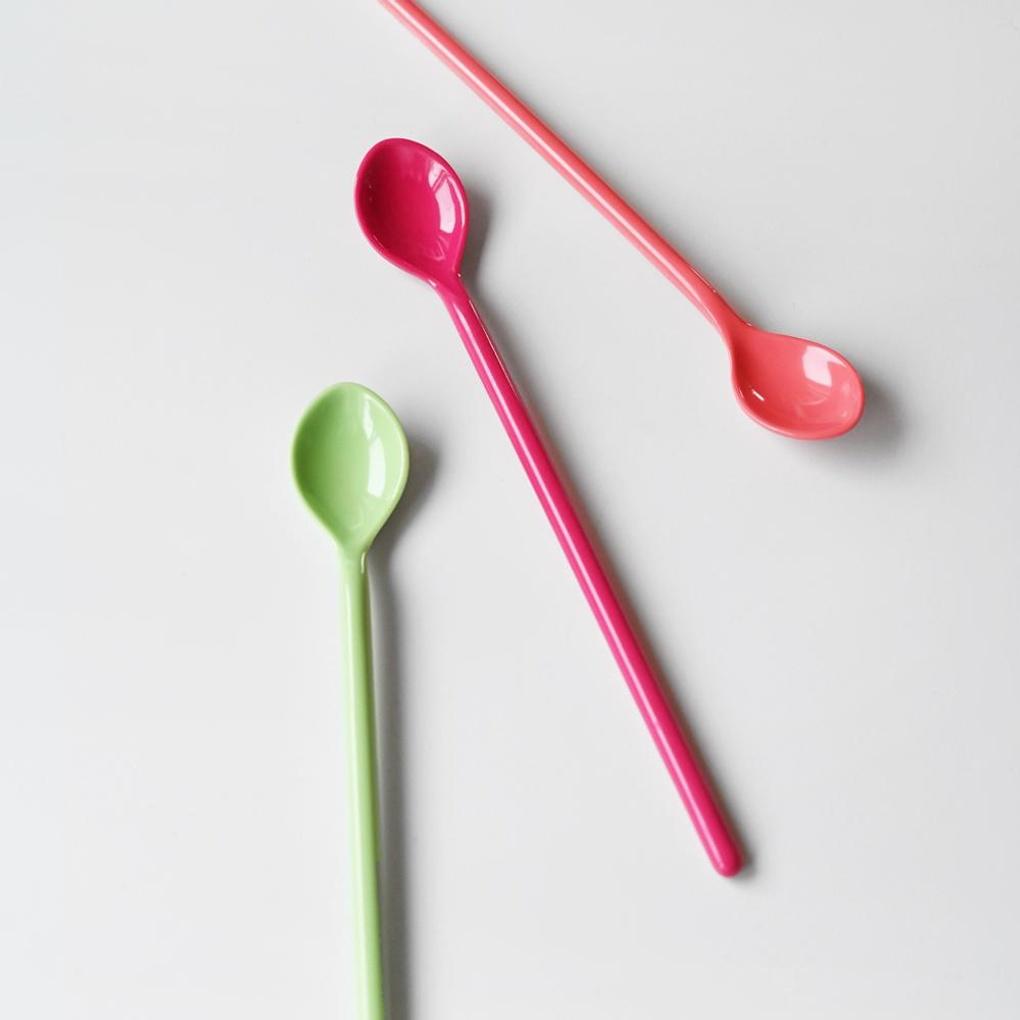 Buntstift Pastell Melamin Lang Teelöffel Klein