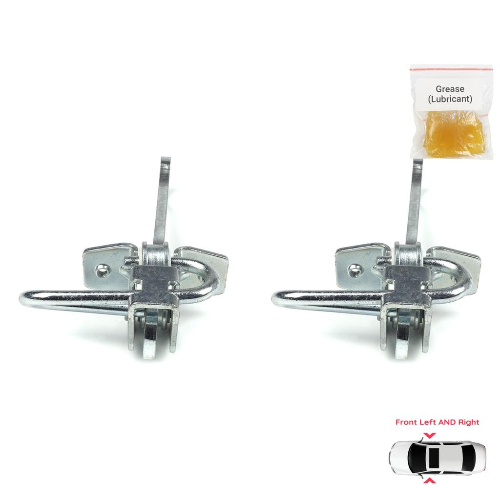 BDP727-1 2 Pieces Front Left AND Right Door Hinge Stop Check Strap Limiter for Vauxhall Opel Omega B 1994-2003 Cadillac Catera 1997-2001 5160232