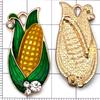 20pcs Thanksgiving Pendants: Colorful Enamel Pumpkin, Turkey, Maple Leaf Charms for DIY Jewelry Accessories