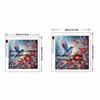 Hummingbird DIY Diamond Painting Kit with Colorful Rhinestones Sparkling Craft Canvas for Adults Home Decor and Relaxing Hobby