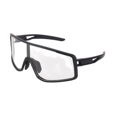 Sports Sunglasses for Polarized Black Clear Lenses [uxcell] Men, Lenses, Cycling, Driving, Fishing, Running, Frame,