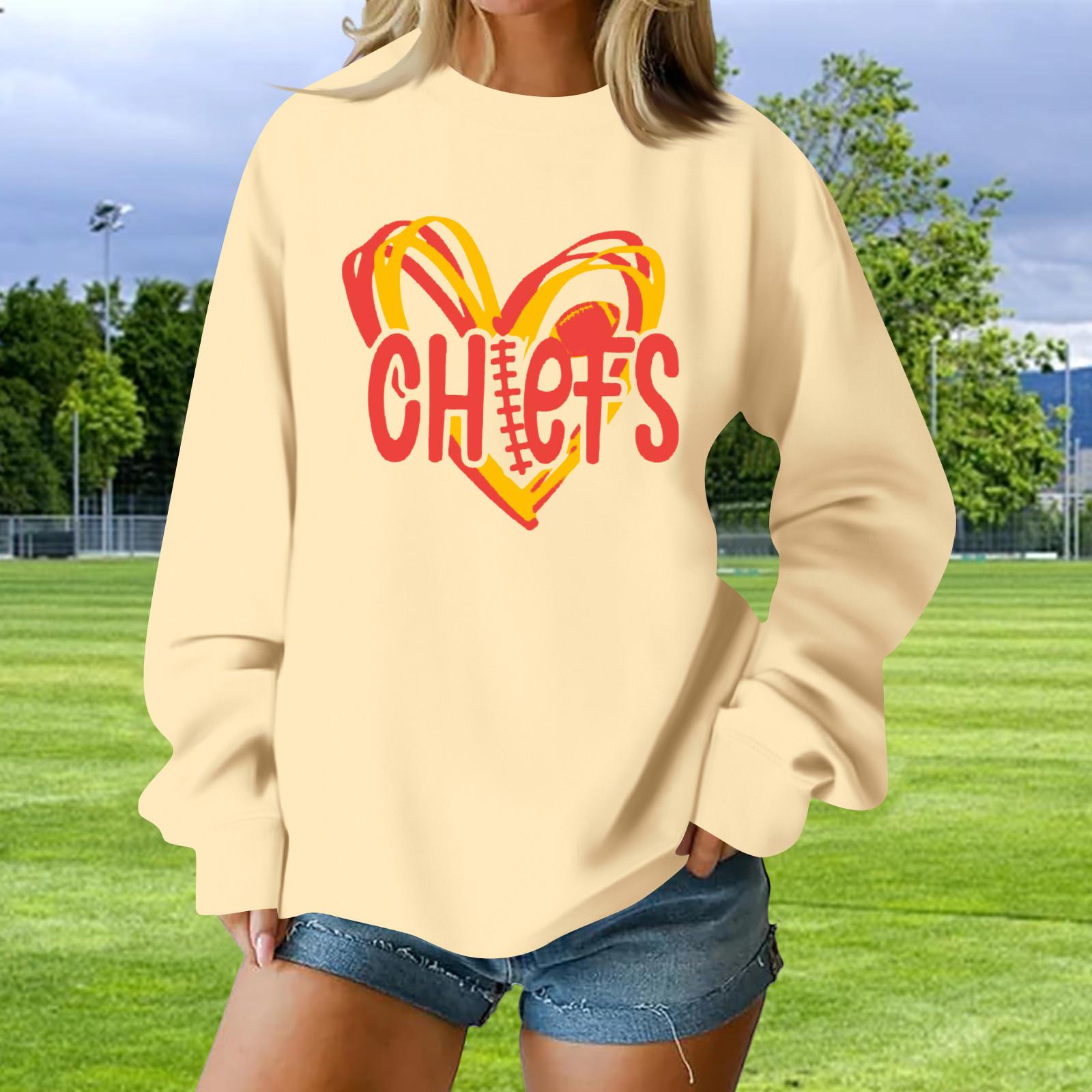 Женский свитшот с длинным рукавом Повседневный комфортный Свободный Легкий Женский свитшот L 1819₽