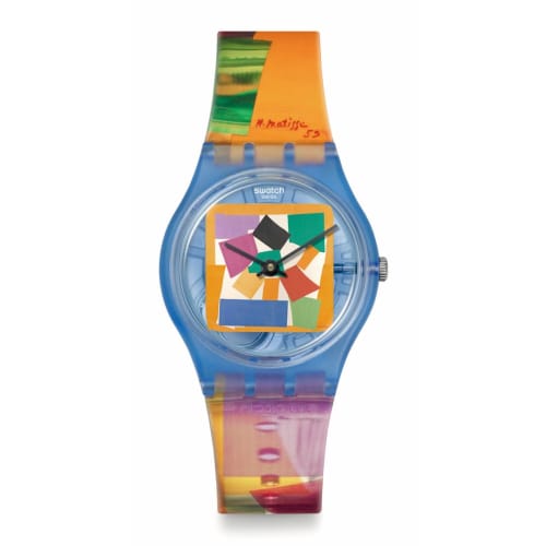 

Swatch MATISSE S SNAIL SO28Z127 Transparent Watch