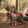 Christmas Theme Printed Blanket - Perfect for Couch, Bed, Travel & Outdoor Use | Machine Washable, Cozy & Durable.