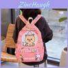 Süßer und geräumiger Kinder-Cartoon-Capybara-Rucksack für Jungen und Mädchen aus weichem Nylon
