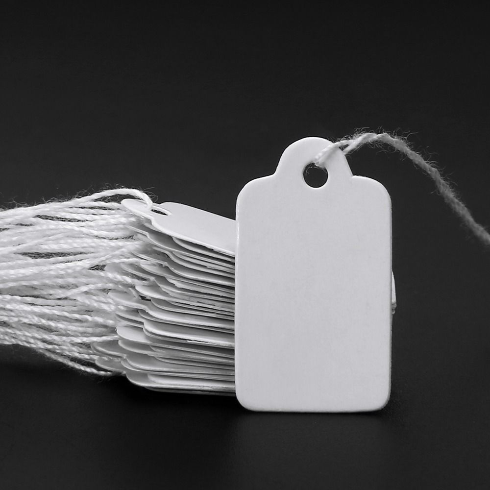 

Apparel Sewing Sewing Supplies DIY with Cotton Thread Hang Tag Garment Tag Price Label Price Tag 100pcs