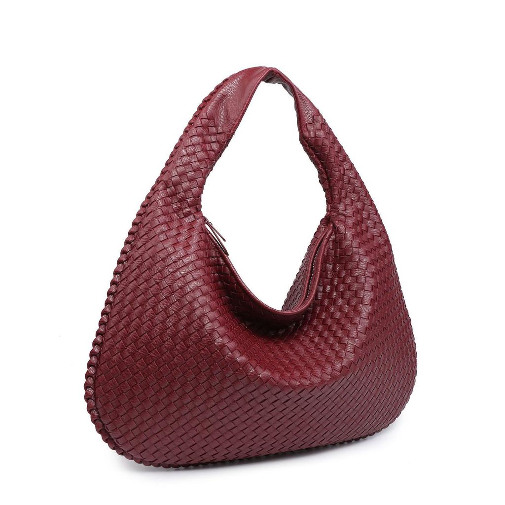 French Style Underarm Bag, New High-end Woven Bag, Shoulder Handbag, Women's Atmospheric Versatile Commuter Bag