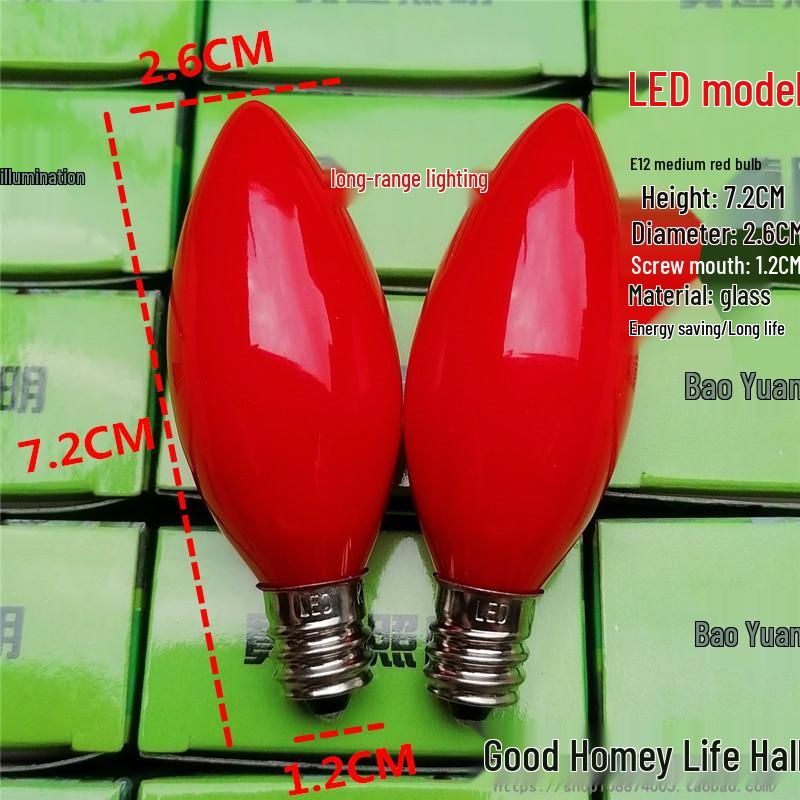 Lotus Screw-in Offering Lamp & Candle Holder with Electric Incense Burner for Buddha Altar and Everlasting Red Light