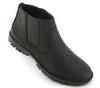 CAT Caterpillar Hoffman Casual - Herren Chelsea Boots Stiefel Stiefeletten Leder Schwarz-Braun P720659 ORIGINAL