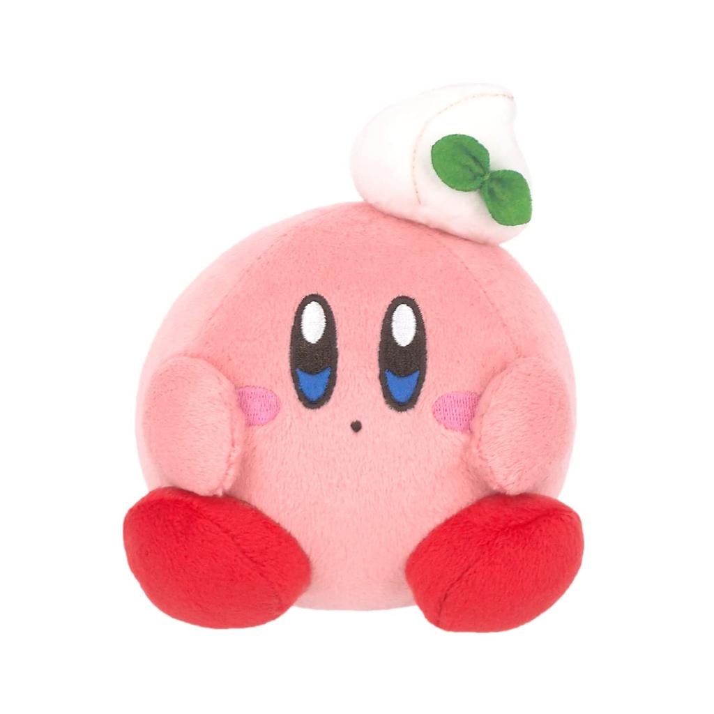 Sanei Boeki Kirby's Gourmet Festival Mini Plush Toy Whipped Cream W11 X D11 X H12.5cm KGF-02