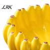 Unique Housewarming Gift Ceramic Banana Fruit Bowl, Creative Yellow Tray, Decorative Entryway Key Bowl Salad for Kitchen Dining Table Countertop