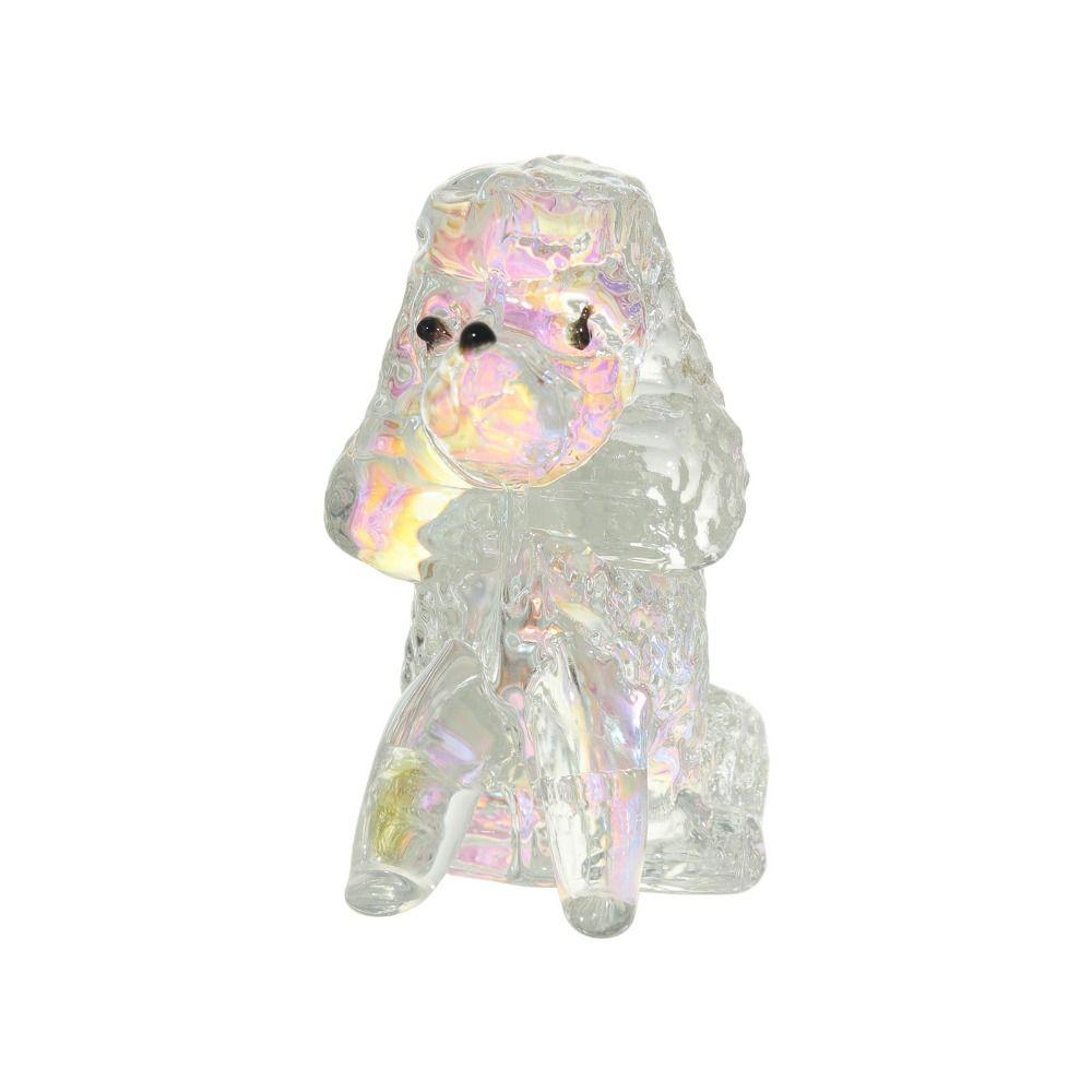 Micro Dog Cats Miniatures Cute Animal Desktop Ornaments Creative Crystal Dog Figurine  Table