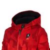 Nike Geometrisches Muster Vollprint Lässige Sport-Kapuzenjacke Kinderjacken Rot AR8515-634