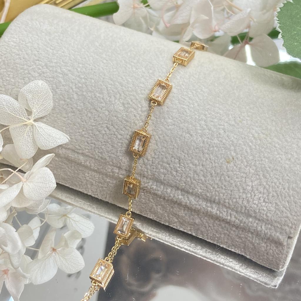 S925 Silver Light Luxury Jewelry Dream Come True Faceted Natural Crystal Bracelet for Women Candy Color Amethyst Olive Topaz
