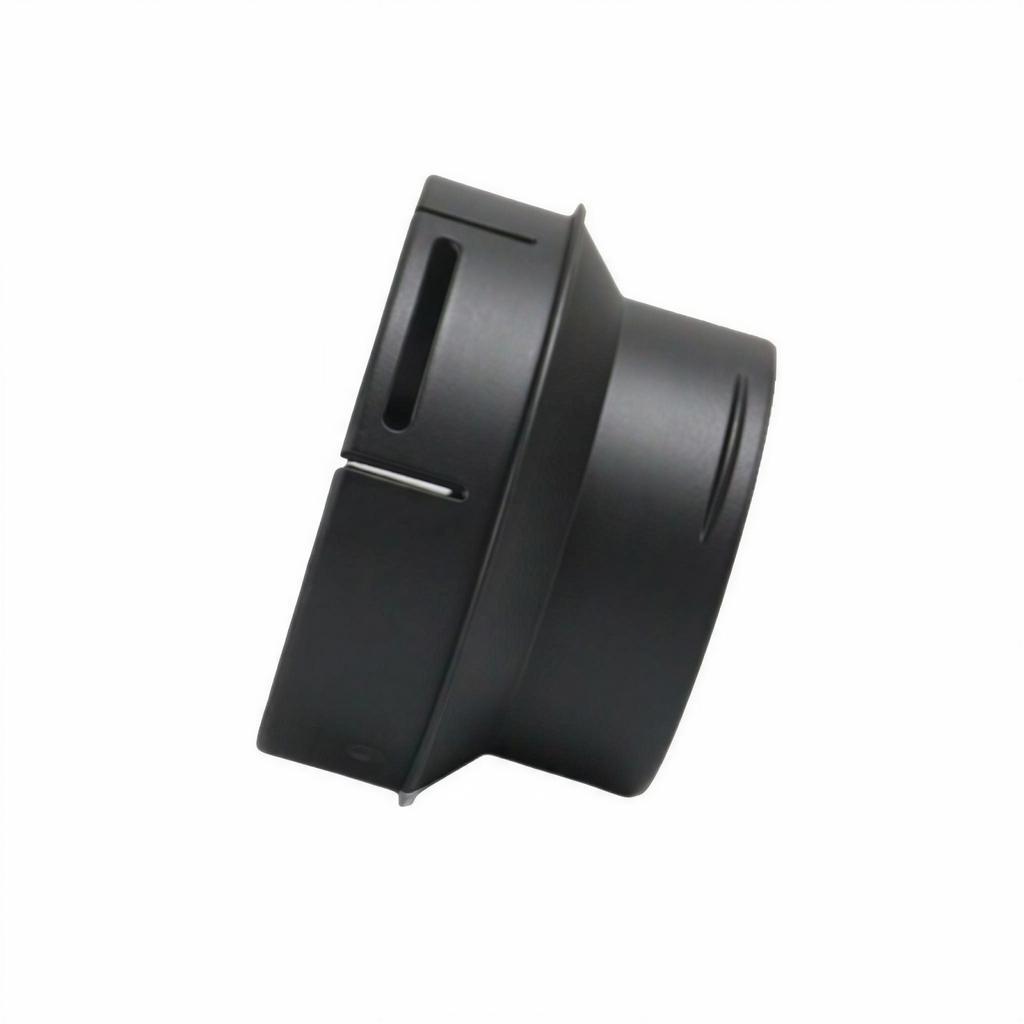 90mm to 75mm Diesel Heater Duct Adapter with Slotted Connector