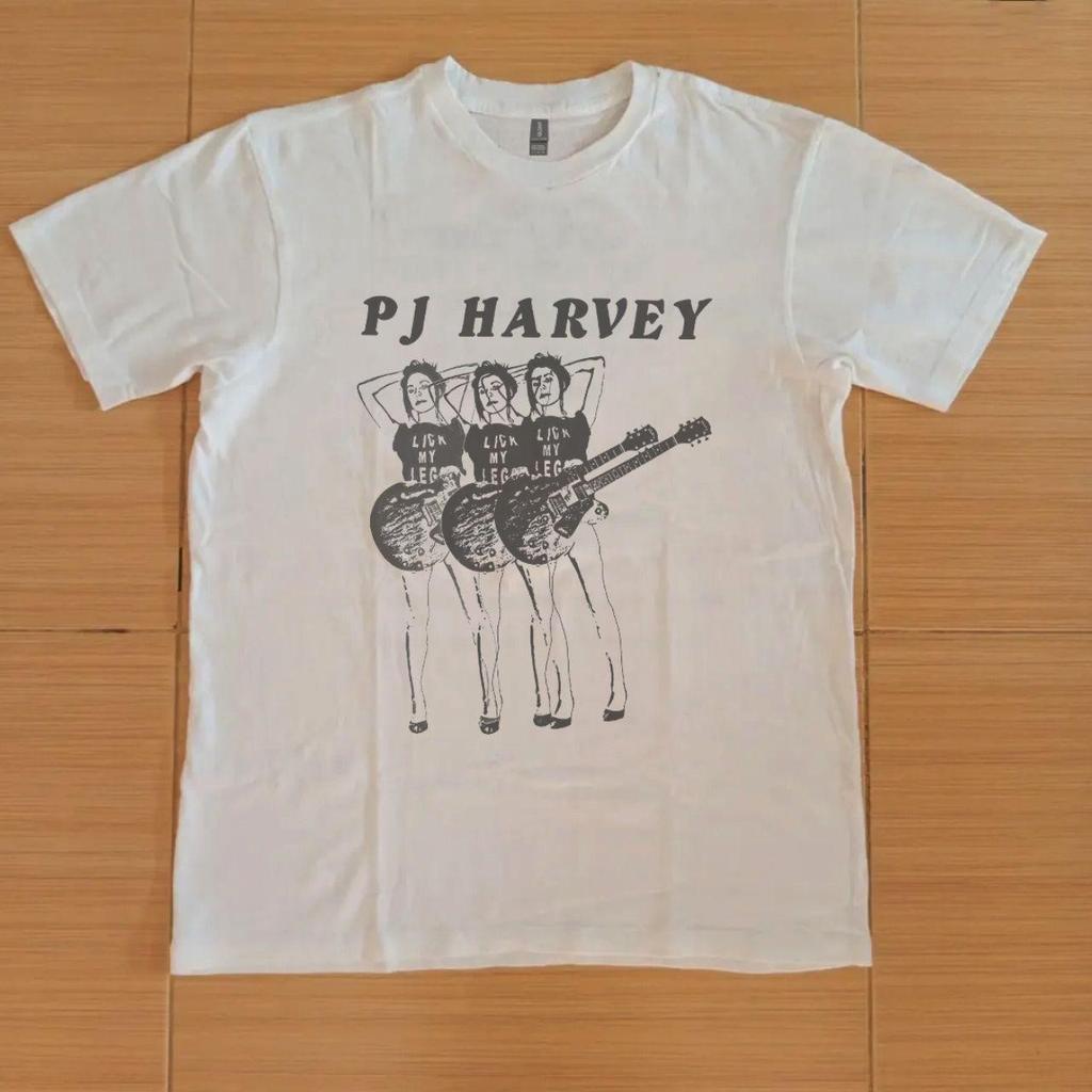 PJ Harvey Weißes Grafik-T-Shirt Unisex Alternative Rockmusik-T-Shirt