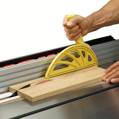 2 peças Bloco de Empurrar Para Serras de Mesa Mesas de Tupia e Plainas de Juntas Cabo Deslocado Bastão de Empurrar